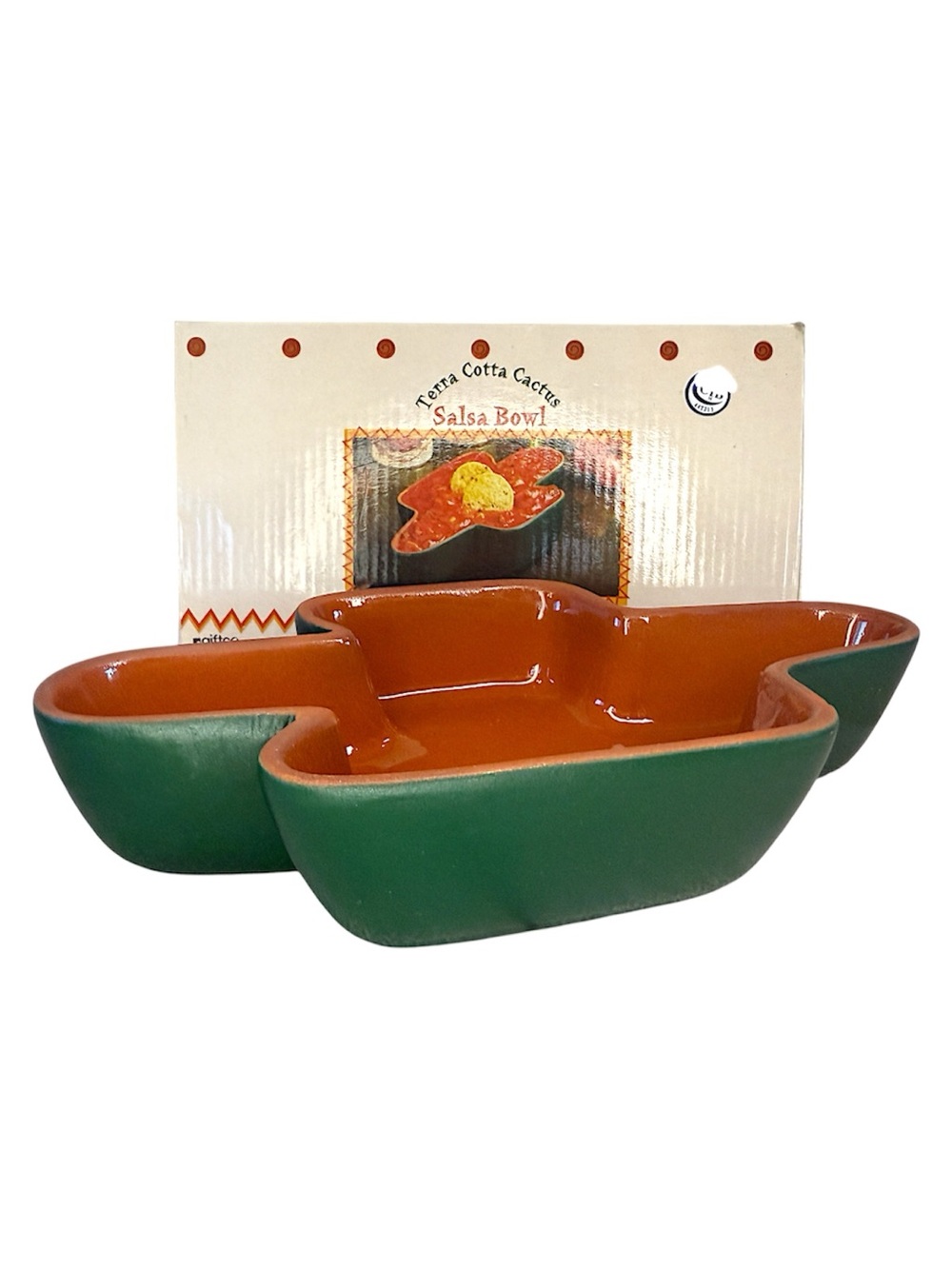 Salsa Bowl - Terra Cotta Cactus